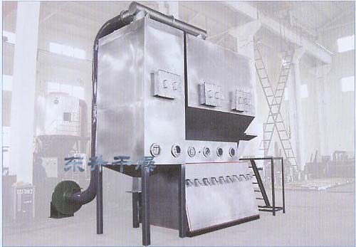 Fluidized dryer series